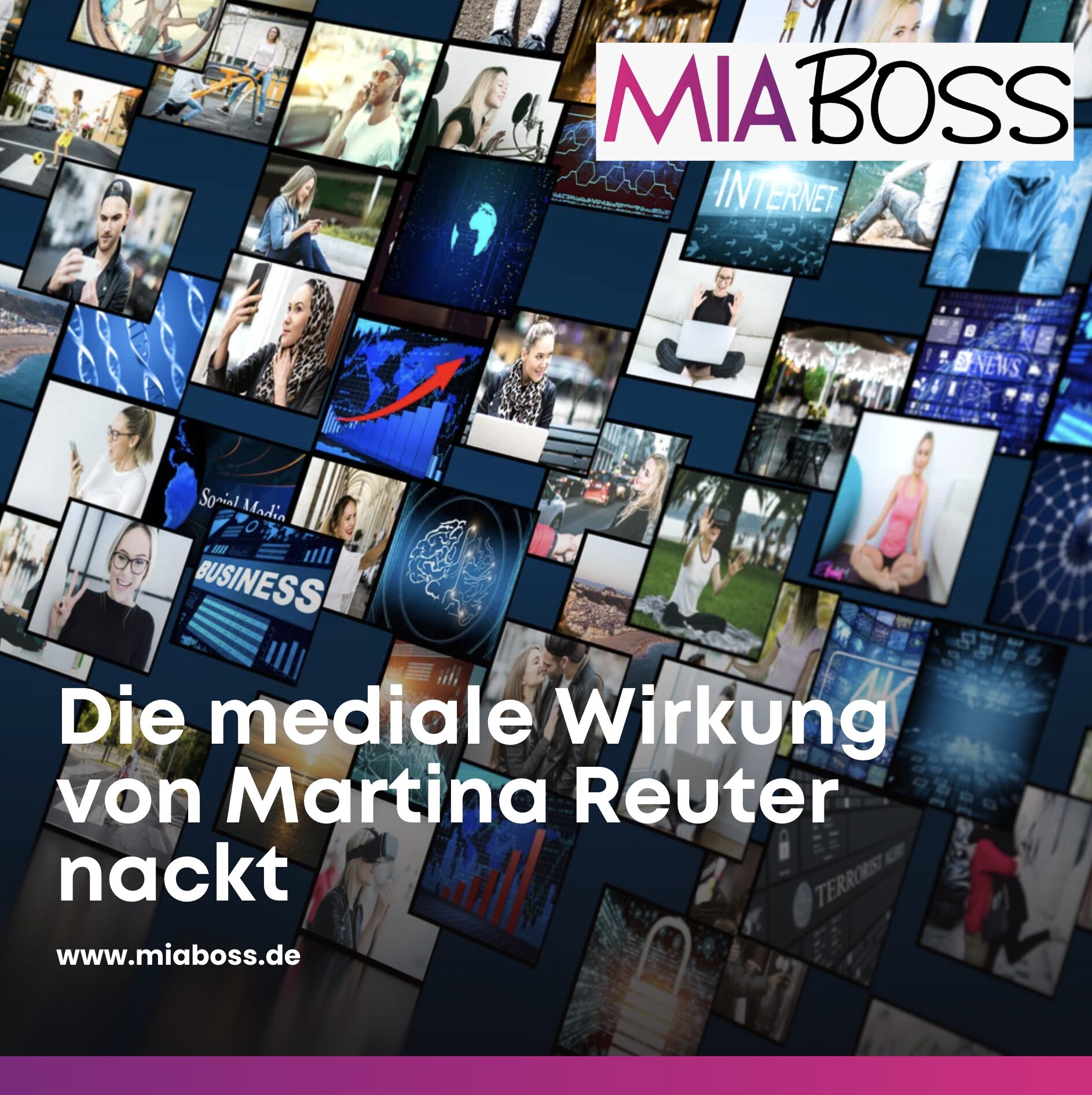 Die mediale Wirkung von Martina Reuter nackt