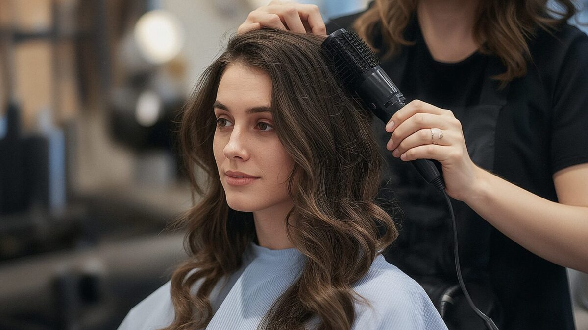 Festliche halboffene Frisuren