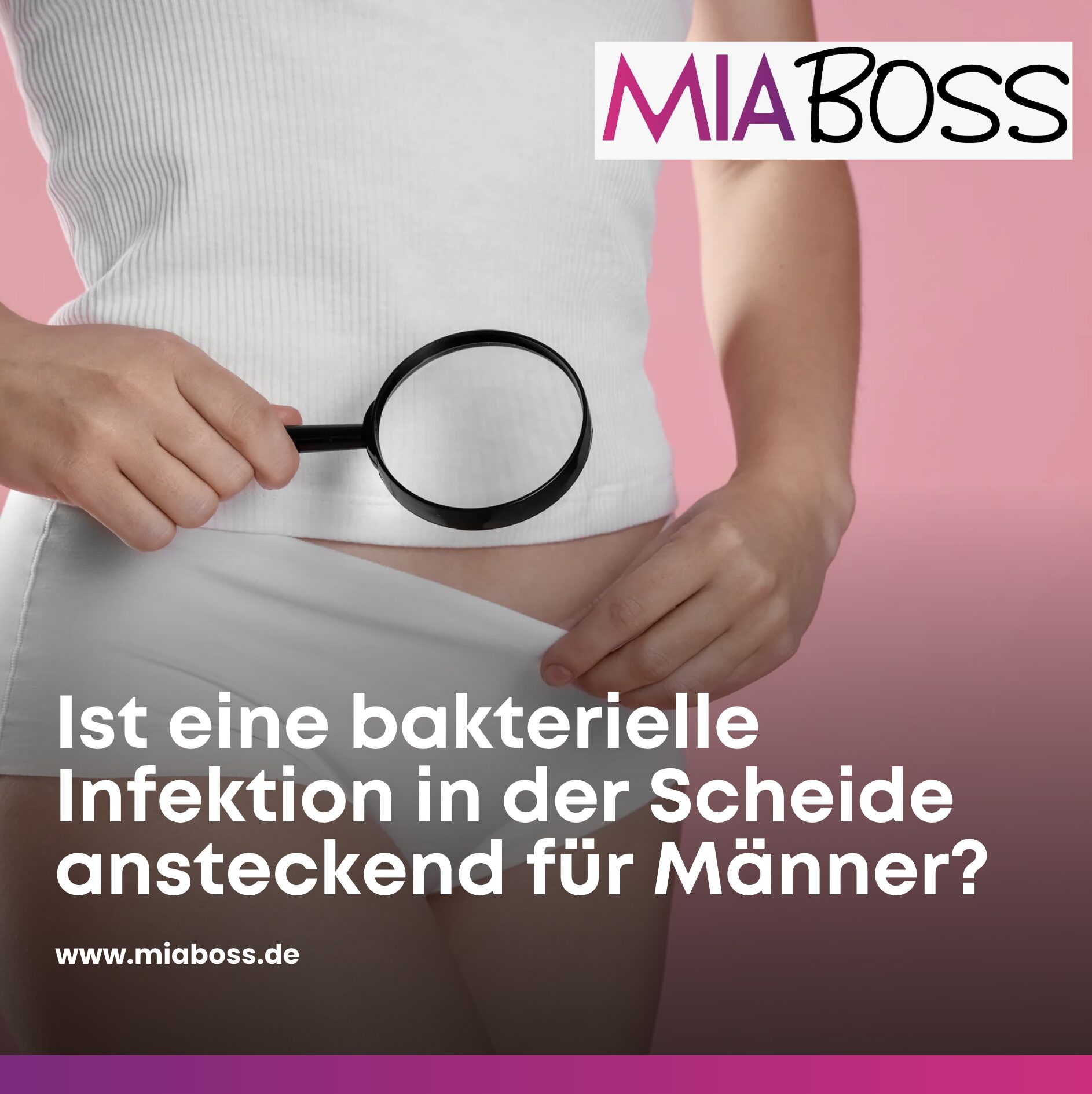 Ist eine bakterielle Infektion in der Scheide ansteckend für Männer?