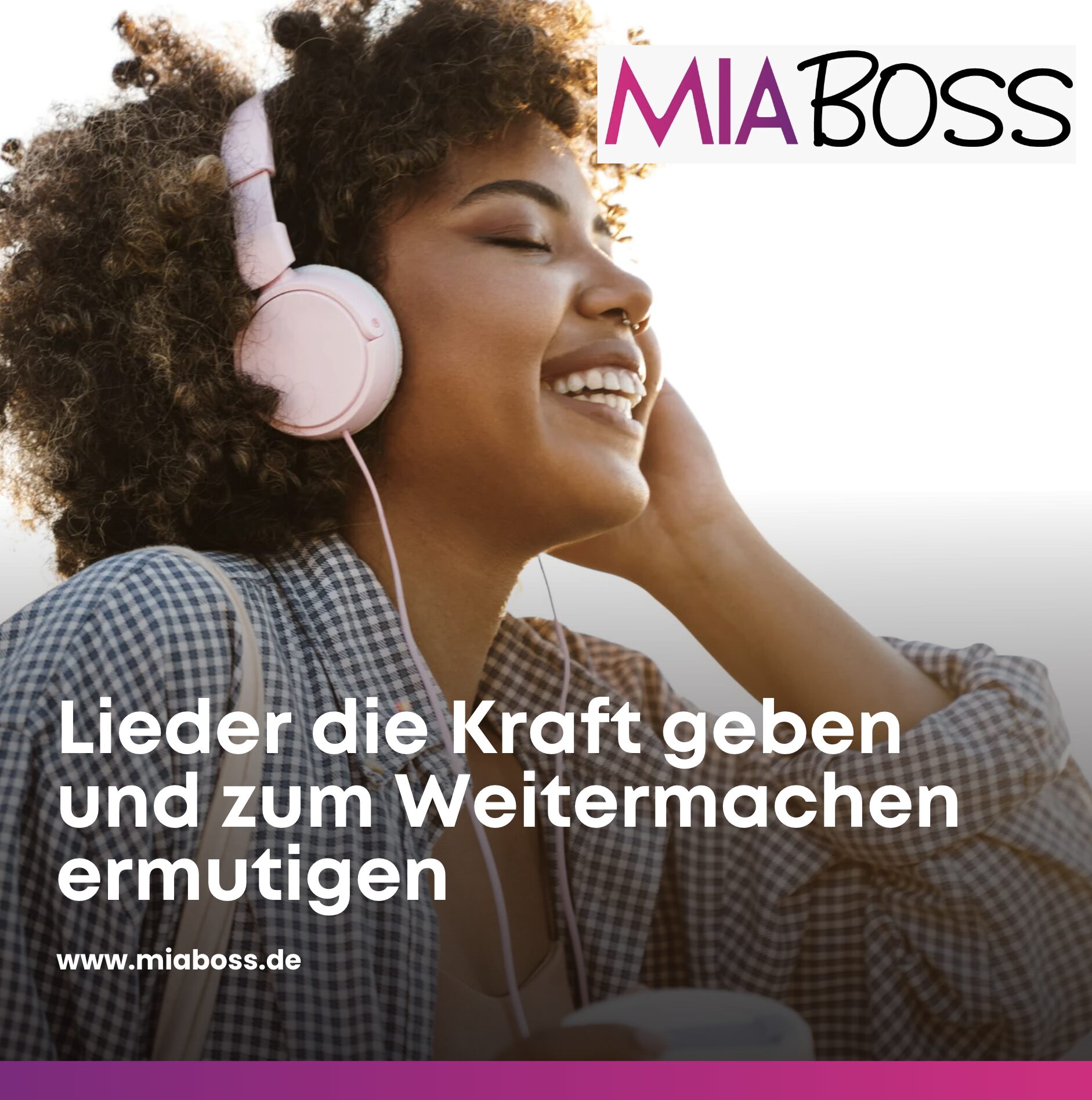 Lieder die Kraft geben und zum Weitermachen ermutigen