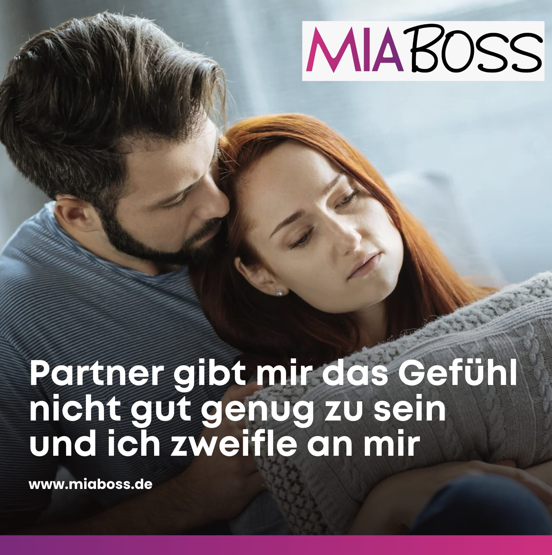 Partner gibt mir das Gefühl nicht gut genug zu sein und ich zweifle an mir Partner gibt mir das Gefühl nicht gut genug zu sein und ich zweifle an mir