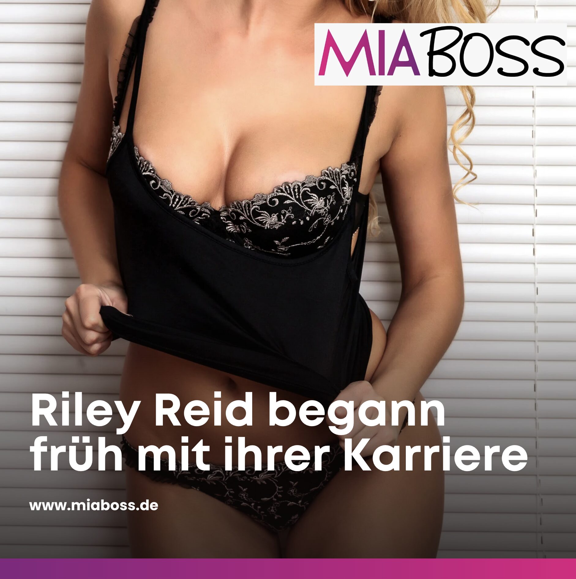Riley Reid begann früh mit ihrer Karriere Riley Reid begann früh mit ihrer Karriere