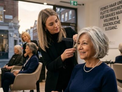 Feines Haar und flotte Frisuren für Frauen ab 70 Die schönsten Haarschnitte für graues Haar, mehr Volumen und jugendliche Eleganz