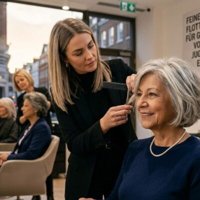 Feines Haar und flotte Frisuren für Frauen ab 70 Die schönsten Haarschnitte für graues Haar, mehr Volumen und jugendliche Eleganz