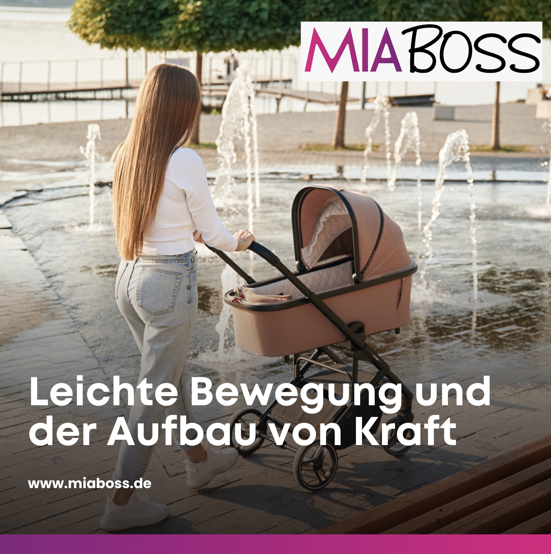 Leichte Bewegung und der Aufbau von Kraft