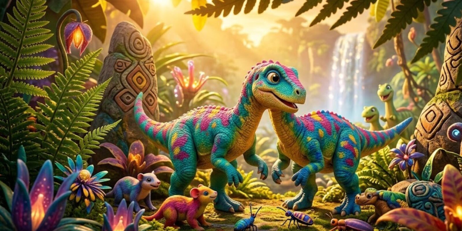 Sally Dinosaur Die bunte Welt der prähistorischen Abenteuer auf YouTube