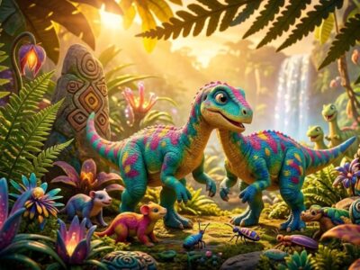 Sally Dinosaur Die bunte Welt der prähistorischen Abenteuer auf YouTube