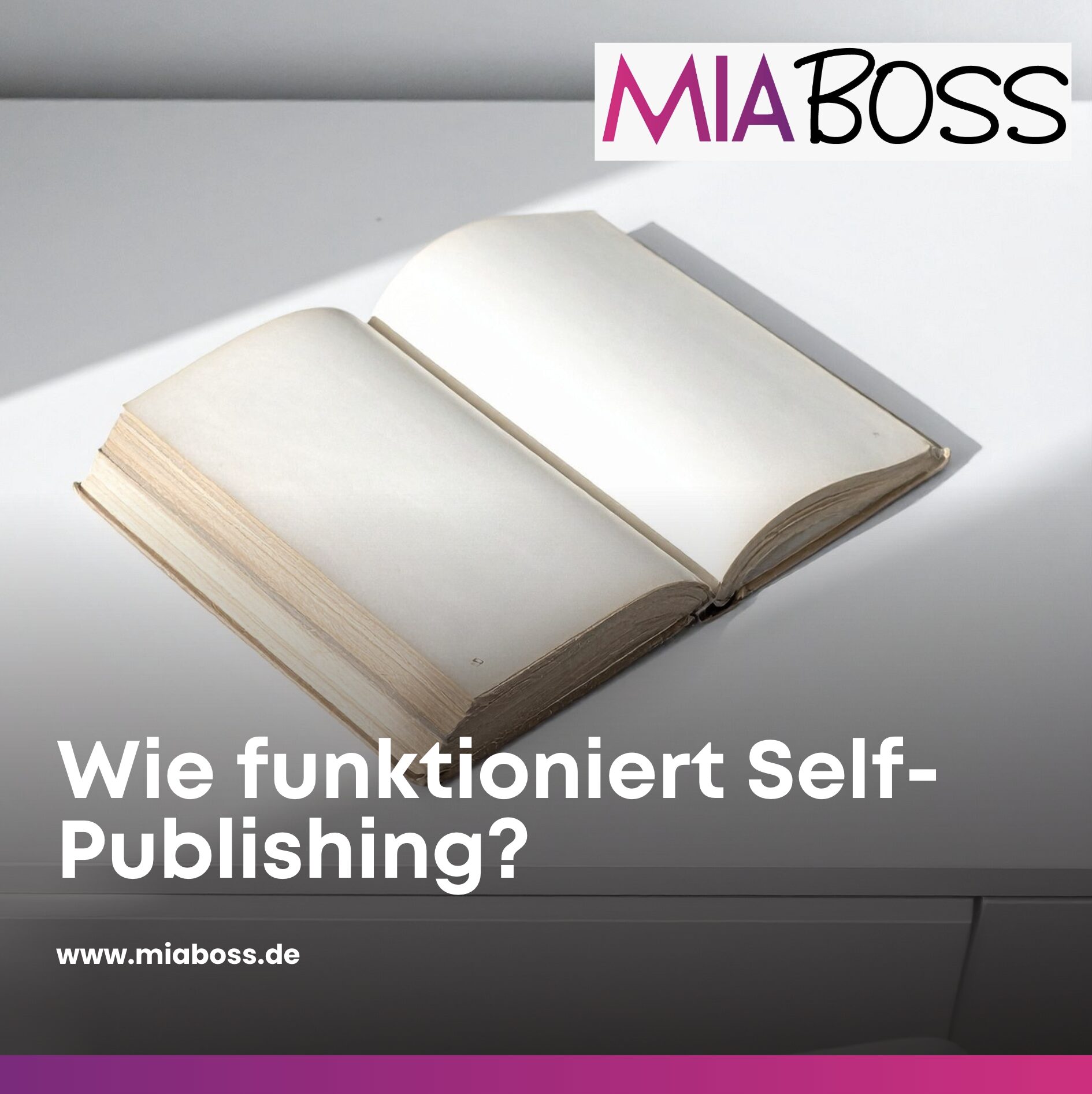 Wie funktioniert Self-Publishing? So wirkt das eigenes Buch professionell