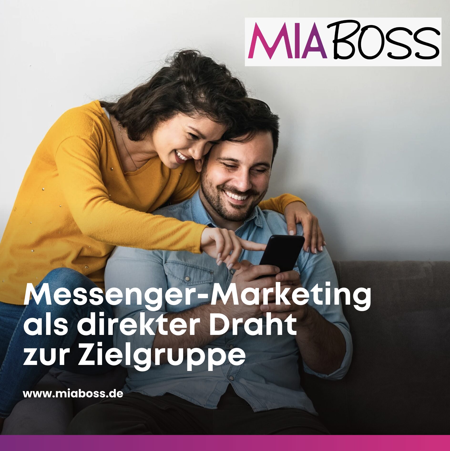 Messenger-Marketing als direkter Draht zur Zielgruppe Messenger-Marketing als direkter Draht zur Zielgruppe