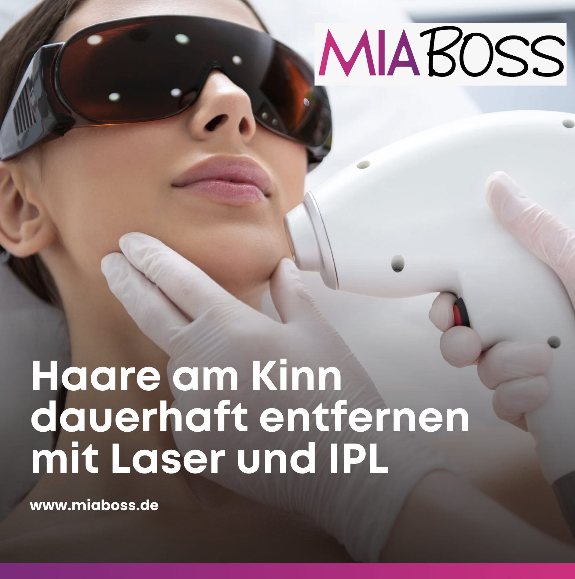 Haare am Kinn dauerhaft entfernen mit Laser und IPL Haare am Kinn dauerhaft entfernen mit Laser und IPL