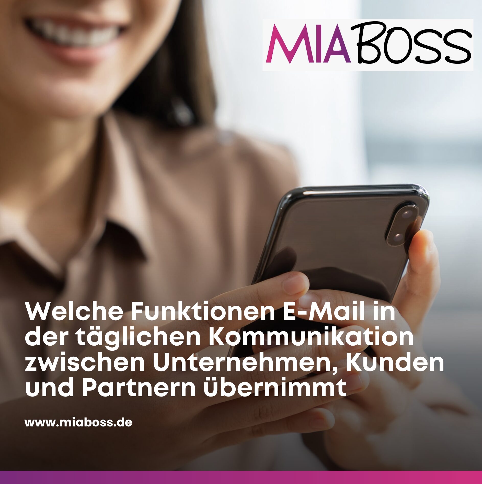 Welche Funktionen E-Mail in der täglichen Kommunikation zwischen Unternehmen, Kunden und Partnern übernimmt