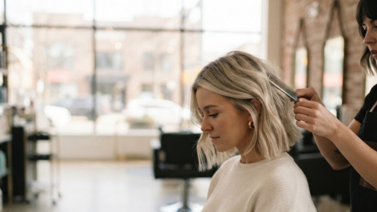 Halblang Schnitt für feines Haar Die schönsten Frisuren mit Bob, Styling und mehr Volumen