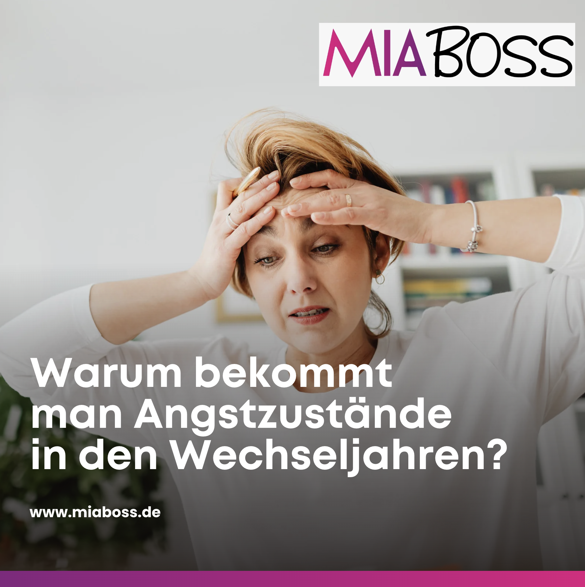 Warum bekommt man Angstzustände in den Wechseljahren?