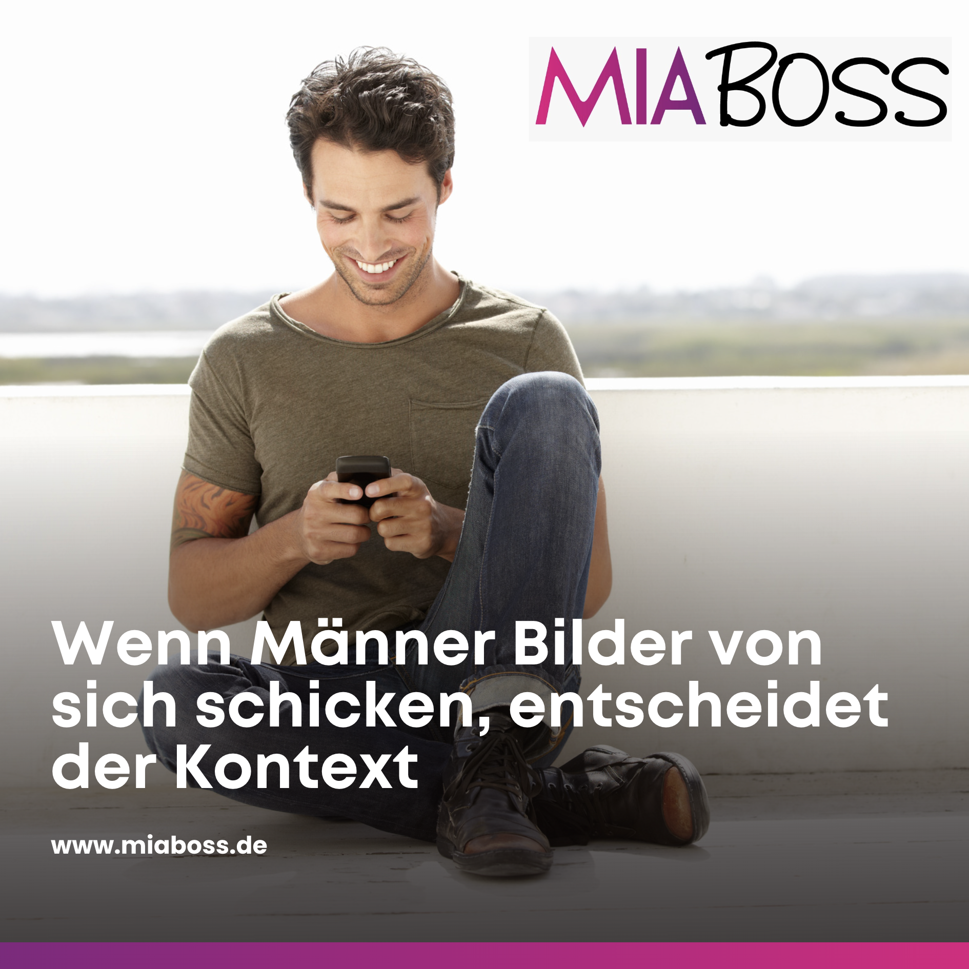 Wenn Männer Bilder von sich schicken, entscheidet der Kontext Wenn Männer Bilder von sich schicken, entscheidet der Kontext