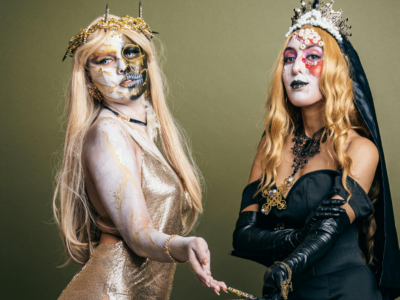 Einfache Halloween Schminke Schaurig-schöne Looks in nur 10 Minuten