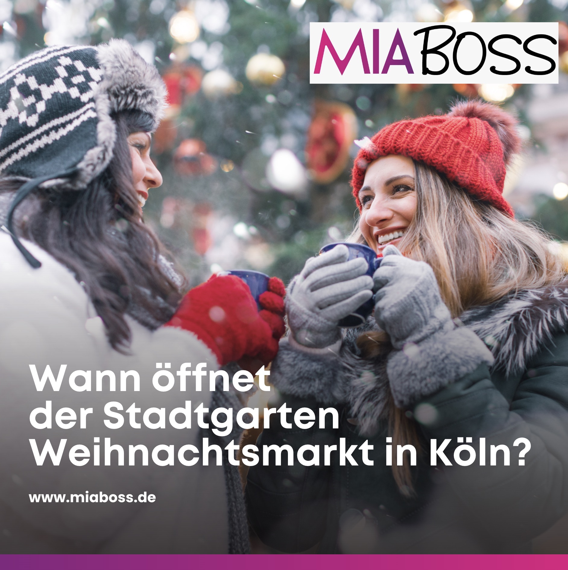 Wann öffnet der Stadtgarten Weihnachtsmarkt in Köln? Wann öffnet der Stadtgarten Weihnachtsmarkt in Köln?